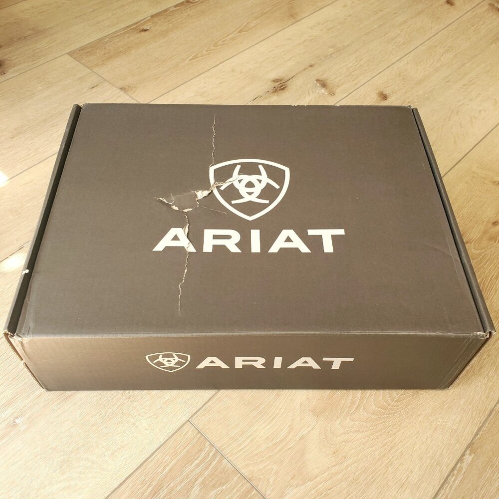 ARIAT Boots Shoebox & Inserts EMPTY BOX ONLY Mens Large Rambler Patriot NO BOOT